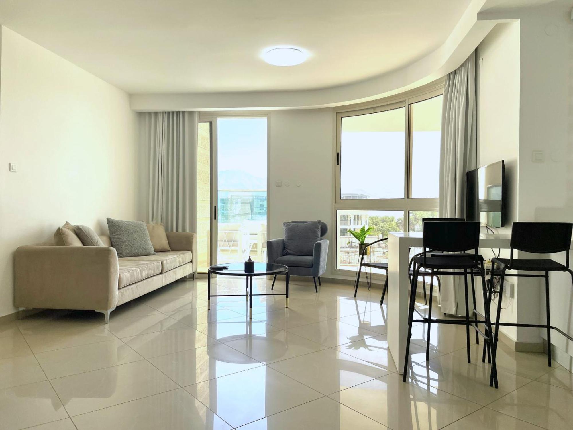 Stylish 3Br Golf Residence Eilat Bagian luar foto